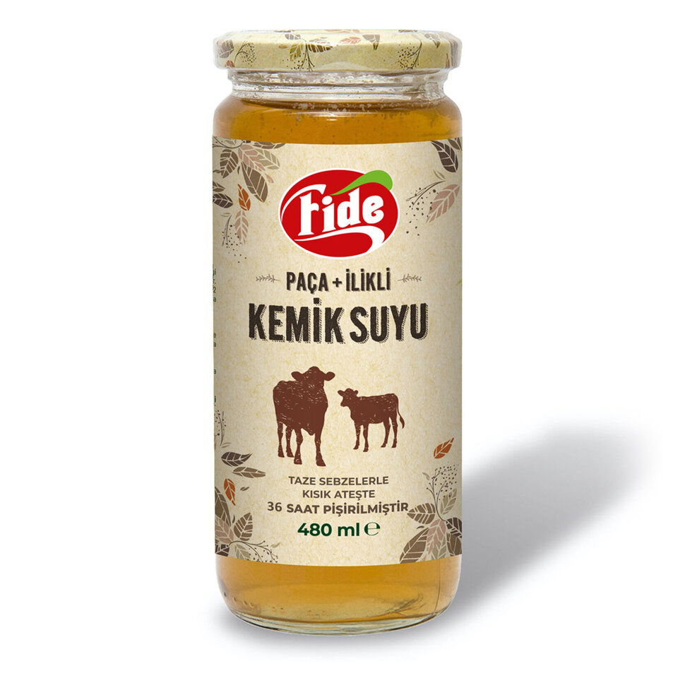 FİDE PAÇA  İLİKLİ KEMİK SUYU 480ML